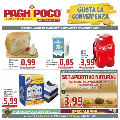 Volantino Paghi Poco (valido fino al 20-11)