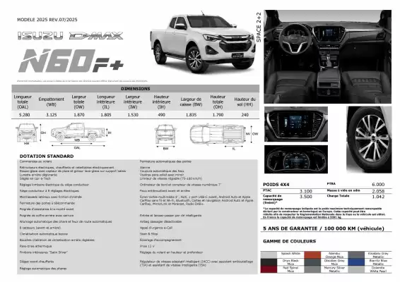 Catalogue Isuzu (valable jusqu'au 31-01)