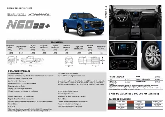 Catalogue Isuzu (valable jusqu'au 31-03)