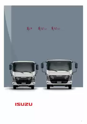 Catalogue Isuzu (valable jusqu'au 31-03)