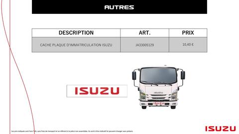 Catalogue Isuzu page 30