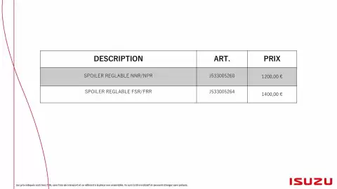 Catalogue Isuzu page 11