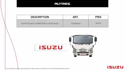 Catalogue Isuzu page 30