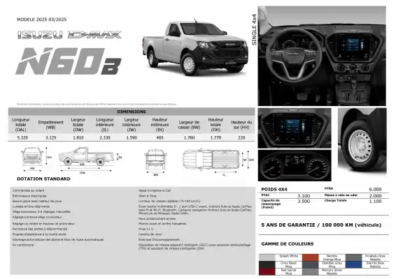 Catalogue Isuzu (valable jusqu'au 31-01)