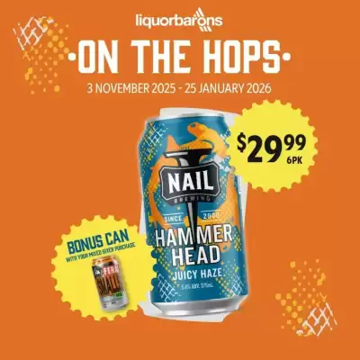 Liquor Barons catalogue (valid until 25-01)