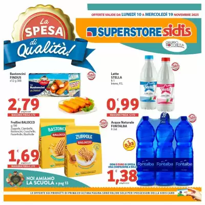 Volantino Sidis (valido fino al 19-11)