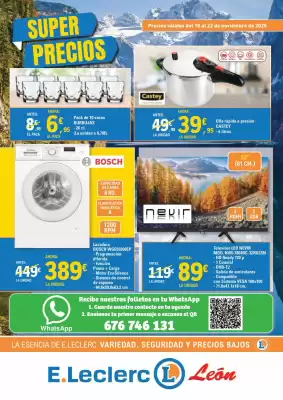 Catálogo E.Leclerc (válido hasta el 22-11)
