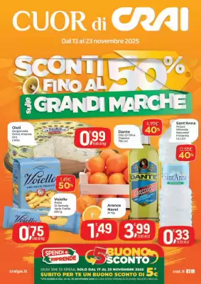 Volantino Crai (valido fino al 23-11)
