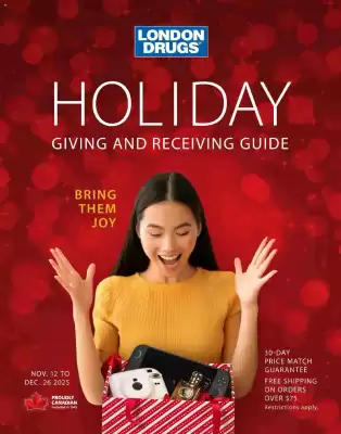 London Drugs flyer (valid until 27-12)