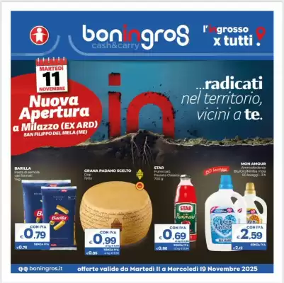 Volantino Boningros Cash and Carry (valido fino al 19-11)