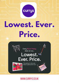 Currys PC World leaflet Page 1