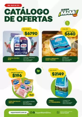 Catálogo Super MAMI (válido hasta 11-11)