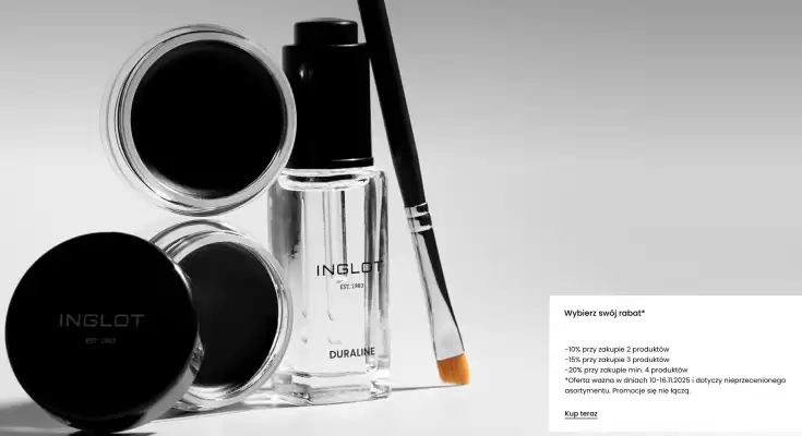 Inglot gazetka (ważność do 16-11)