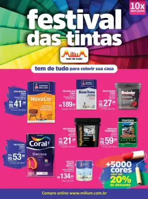 Catálogo Milium (válido até 6-01)