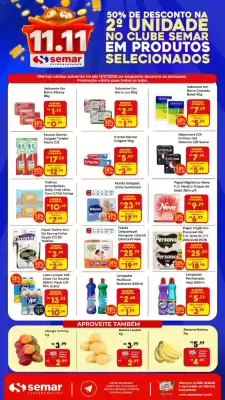Folheto Semar Supermercado (válido até 11-11)
