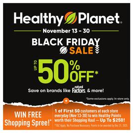 Healthy Planet flyer week 46 Page 1