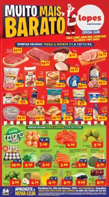 Folheto Lopes Supermercados (válido até 13-11)