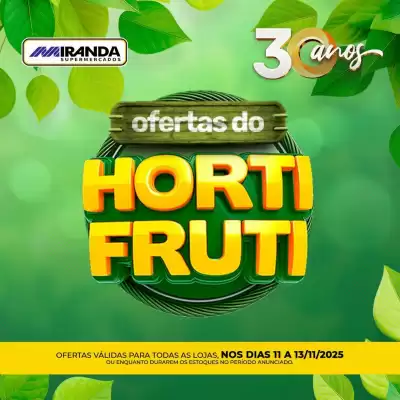 Folheto Miranda Supermercados (válido até 13-11)