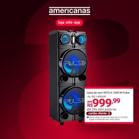 Encarte Lojas Americanas Página 1