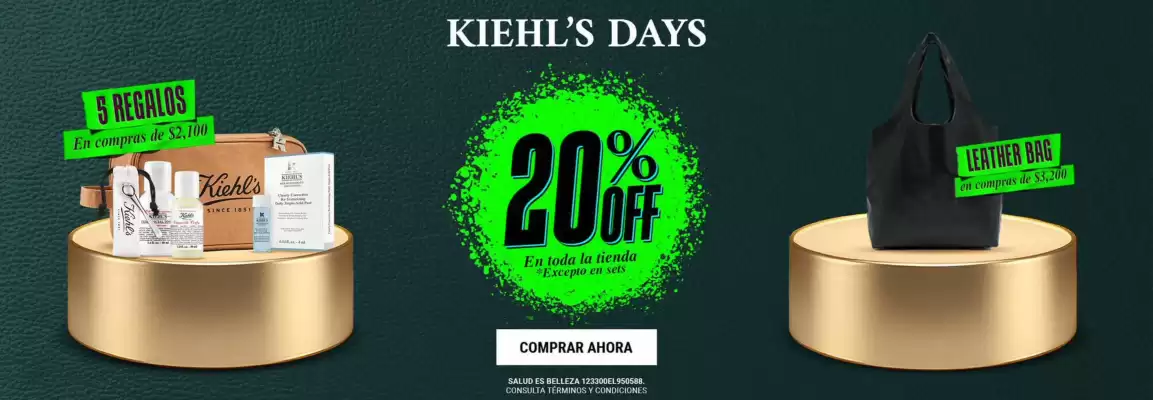 Catálogo Kiehl's (válido hasta 30-11)