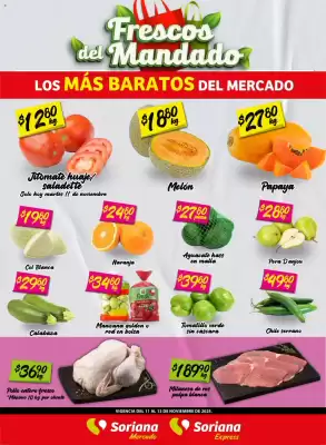Folleto Soriana Mercado (válido hasta 14-11)