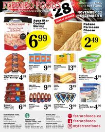 Ferraro Foods flyer week 46 Page 1
