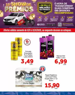 Folheto Shibata Supermercados (válido até 13-11)