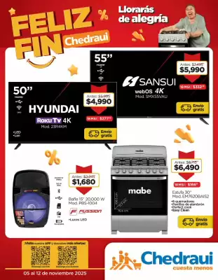 Folleto Chedraui (válido hasta 12-11)