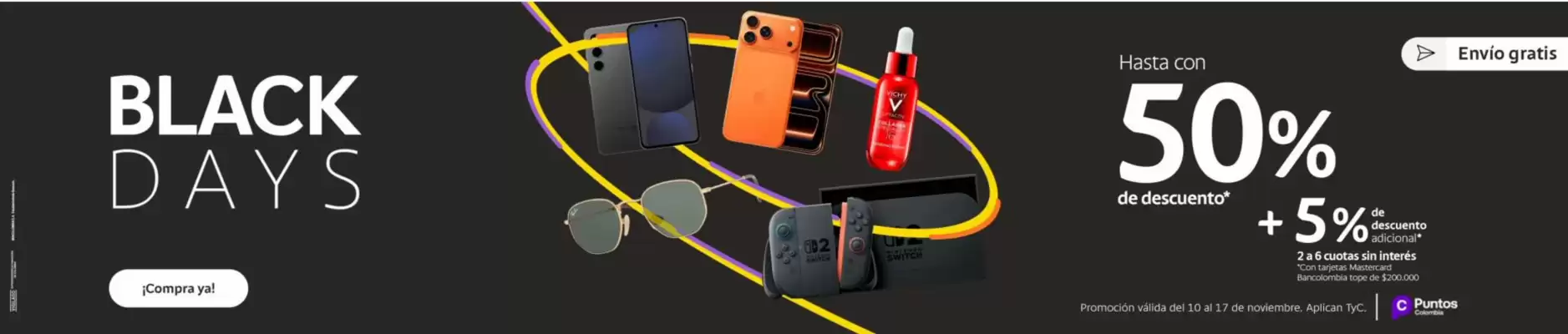 Catálogo Bancolombia (válido hasta 17-11)