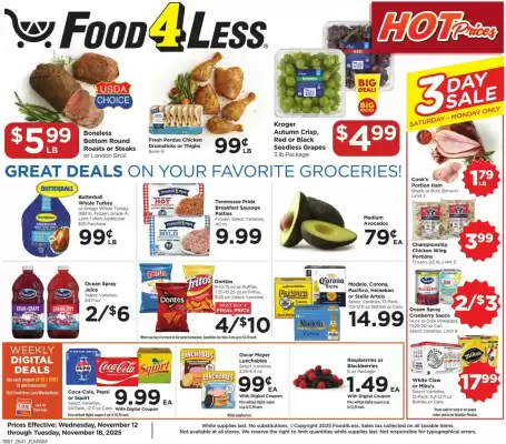 Food 4 Less weekly ad