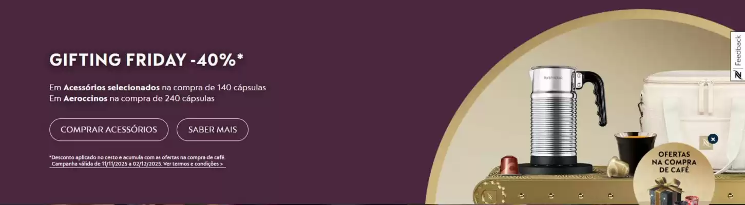 Folheto Nespresso (válido até 2-12)