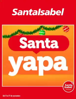 Catálogo Santa Isabel (válido hasta 17-11)