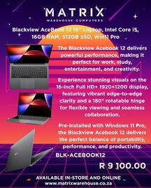 Matrix Warehouse catalogue week 46 Page 1