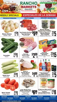 Rancho Markets weekly ad (valid until 17-11)