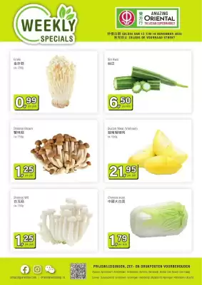 Amazing Oriëntal folder (geldig t/m 18-11)