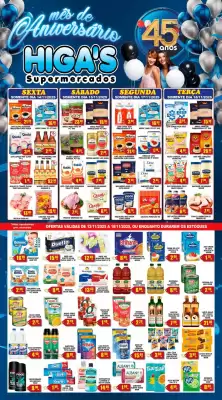 Folheto Higa's Supermercado (válido até 18-11)