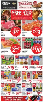 Rouses weekly ad (valid until 19-11)