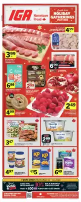 IGA flyer