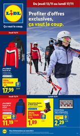 Catalogue Lidl | Les bonnes affaires de la semaine page 1