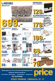 Price Lagerbutikk kundeavis Side 1