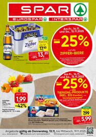 Spar Flugblatt woche 46 Seite 1