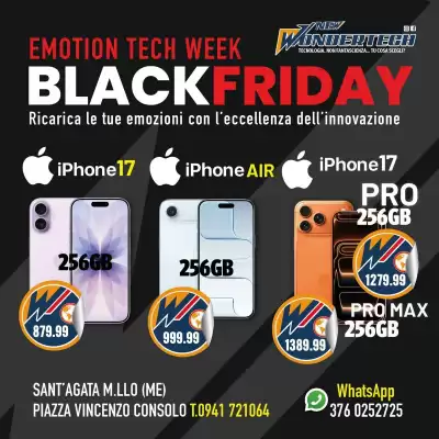 Volantino New Wondertech (valido fino al 17-11)