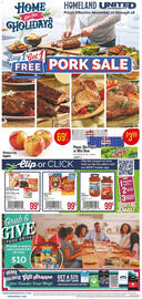 Homeland Market weekly ad week 46 Page 1