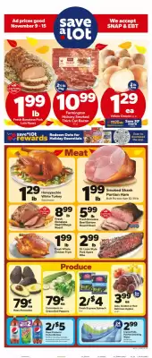 Save a Lot weekly ad (valid until 15-11)