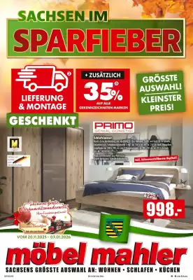 Möbel Mahler Katalog (gültig bis 25-11)