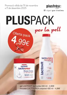 Folleto Plusfresc (válido hasta el 1-12)