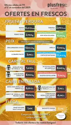 Folleto Plusfresc (válido hasta el 17-11)