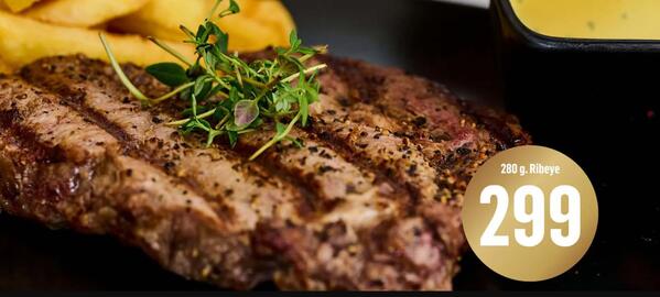 Jensen's Bøfhus reklamblad Sida 3