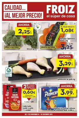Folleto FROIZ (válido hasta el 1-12)