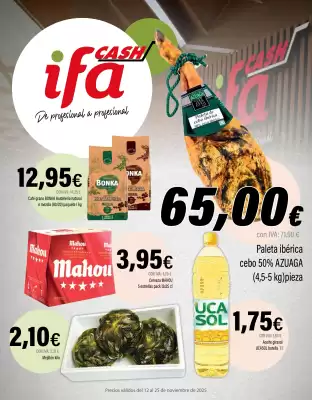 Folleto Cash Ifa (válido hasta el 25-11)